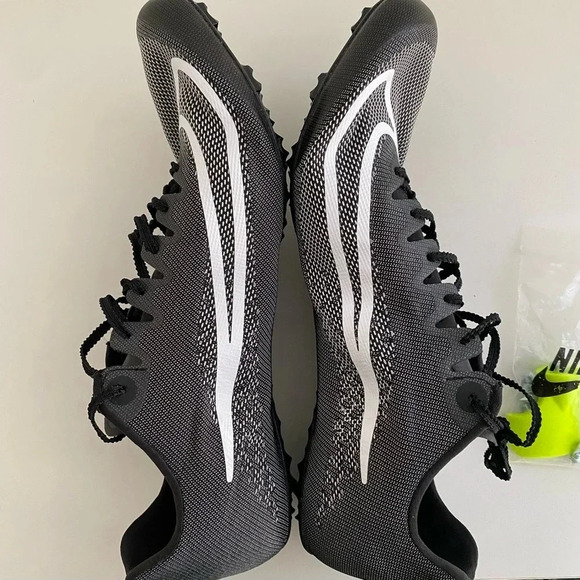 Nike Ja Fly 4 Track Field Sprinting Spikes Black White Gold Men’s 13 DR2741-001 - Picture 5 of 13